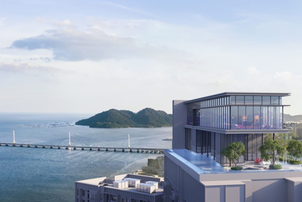 The Lighthauz Rooftop Aerial